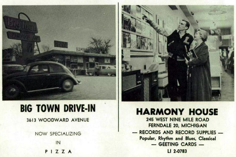 Big Town Drive-In - Vintage Year Book Photo